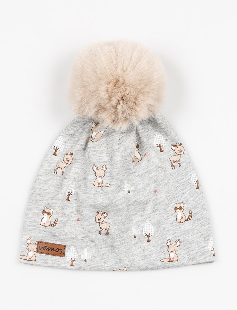 Tuque pompon bebe online fille